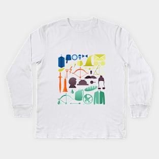 Fandoms Kids Long Sleeve T-Shirt